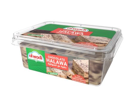 AL WADI AL AKHDAR HALAWA CHOCOLATE 454G