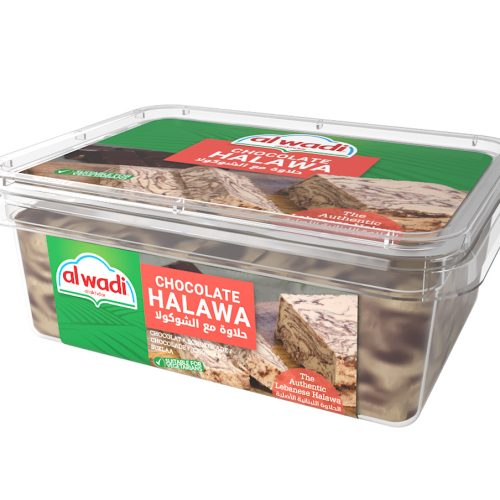 AL WADI AL AKHDAR HALAWA CHOCOLATE 454G