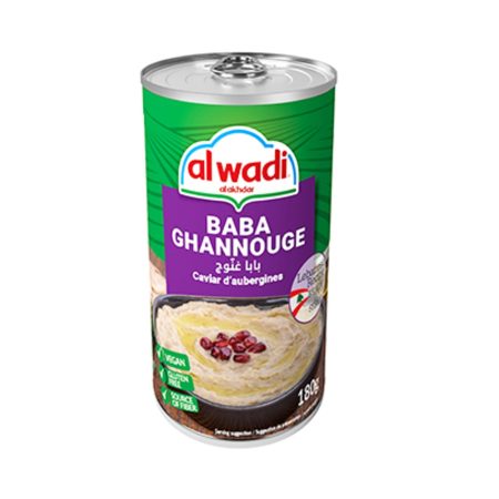 AL WADI AL AKHDAR BABA GHANNOUJE 180G