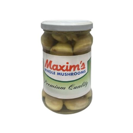 MAXIM'S WHOLE MUSHROOMS JAR 280G