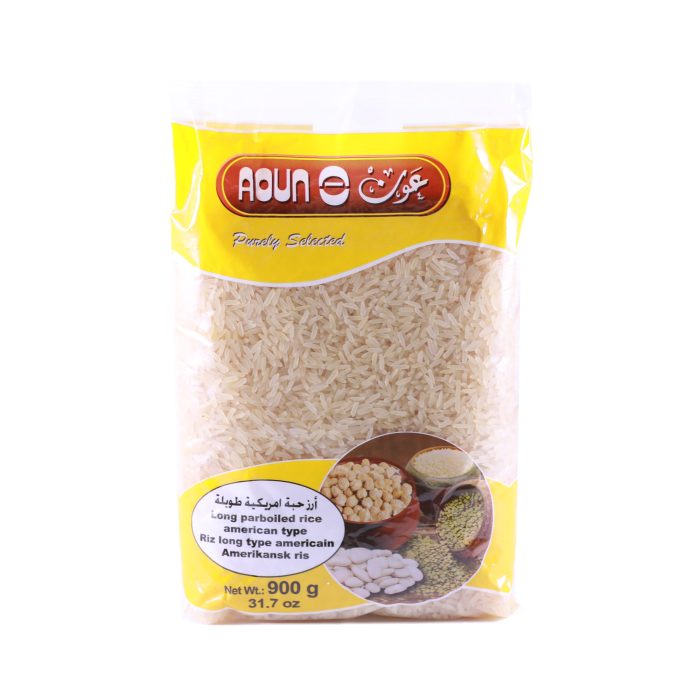 AOUN LONG PARBOILED RICE AMERICAN TYPE