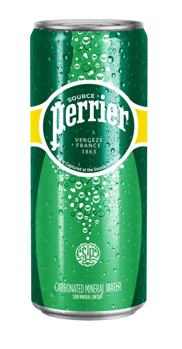 PERRIER SPARKLING WATER CAN 25CL