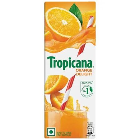 TROPICANA JUICE ORANGE SLICES 180ML