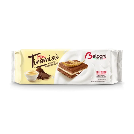 BALCONI MINI TIRAMISU WITH VELVETY MASCARPONE CREAM 30G