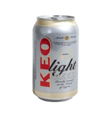KEO BEER CAN LIGHT 330ML X6
