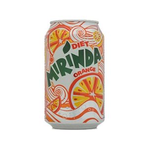 MIRINDA DIET CAN 330ML