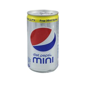 DIET PEPSI CAN 185ML 5+1