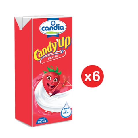 CANDY UP FRAISE 200ML X6